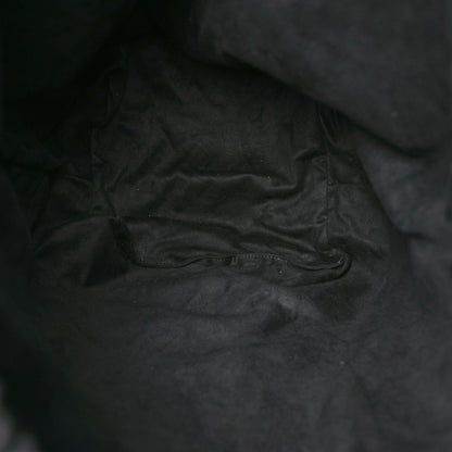 Saint Laurent Smooth Calfskin Teddy Drawstring Bag Black 5 of 10