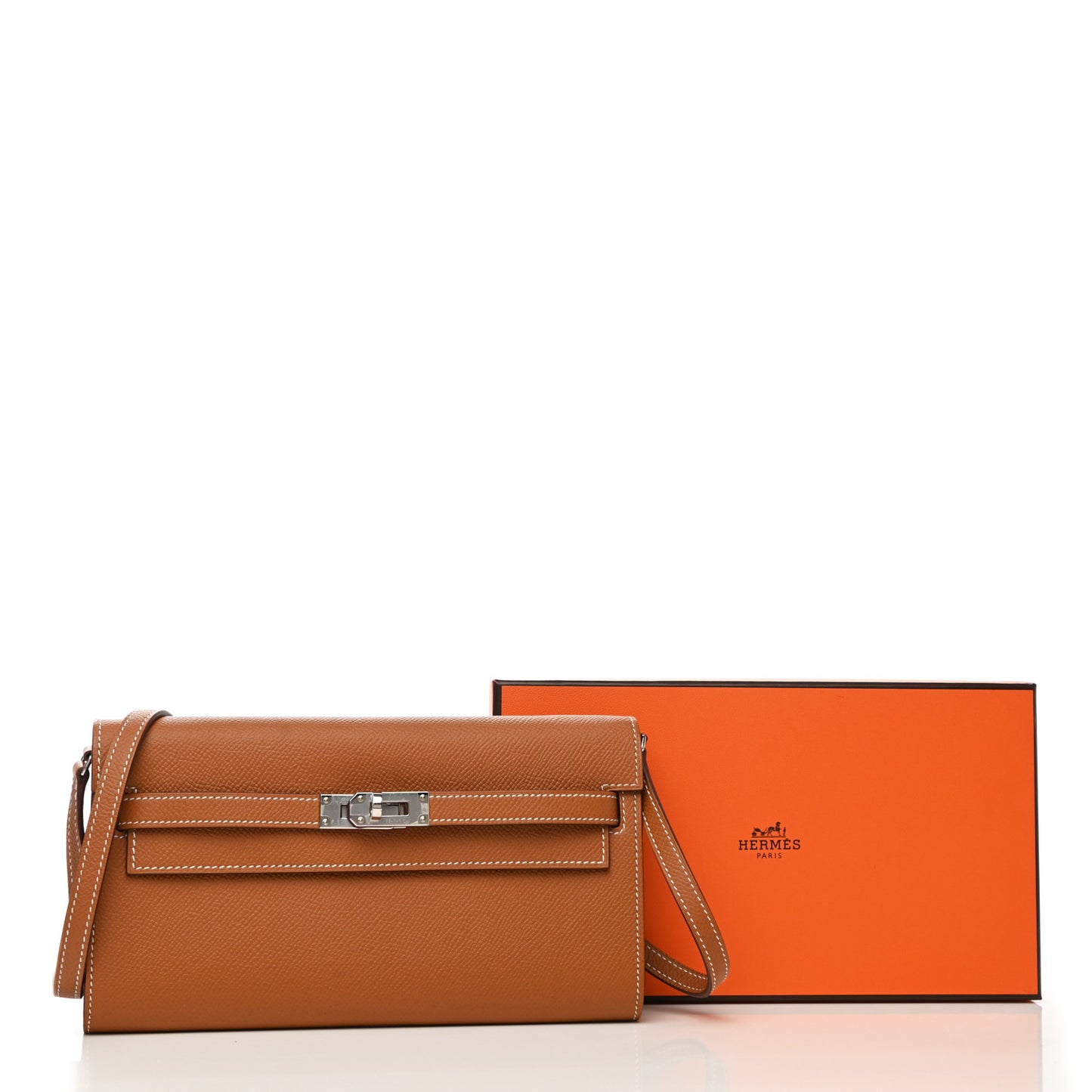 Epsom Kelly Wallet To Go Gold