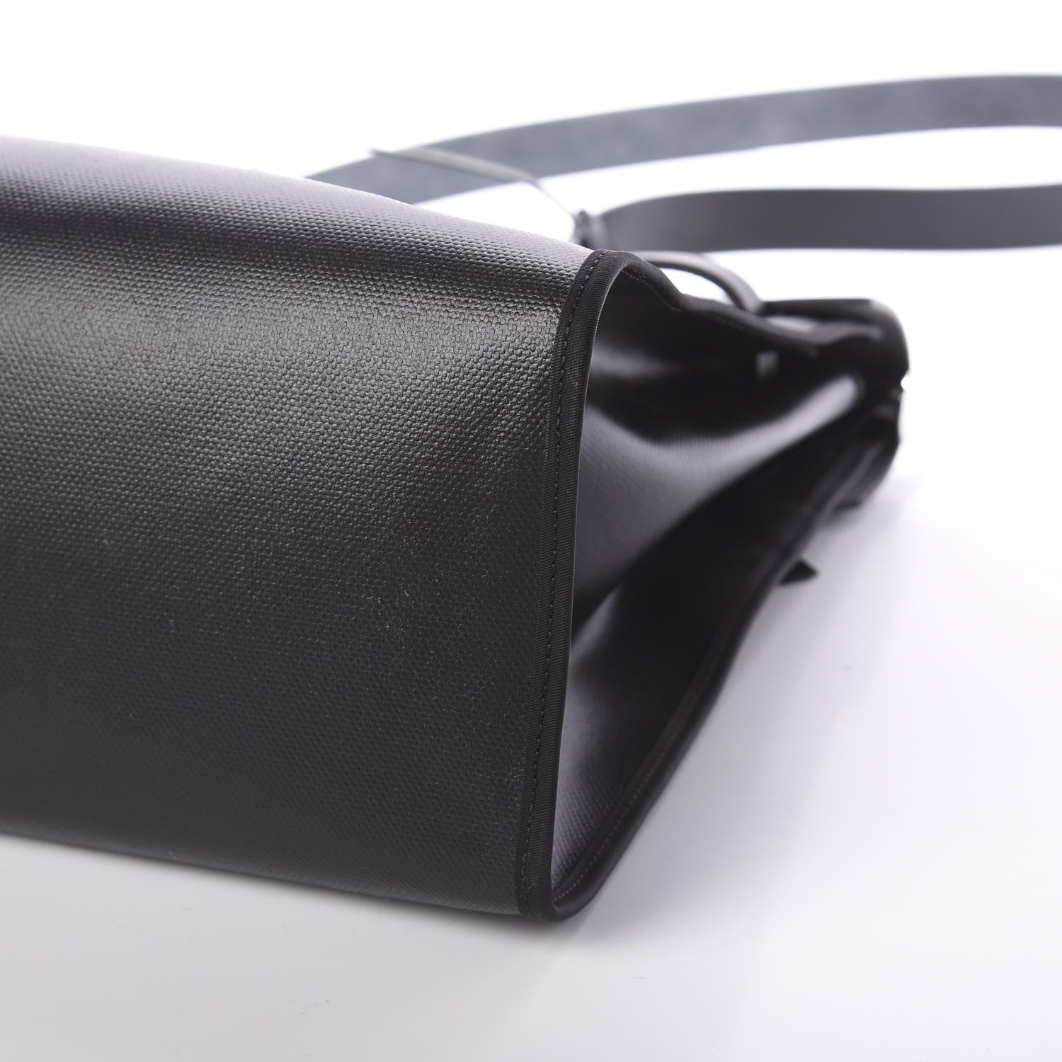 Hermes Toile H Berline Vache Hunter Herbag Zip 39 MM Black Ecru 8 of 8