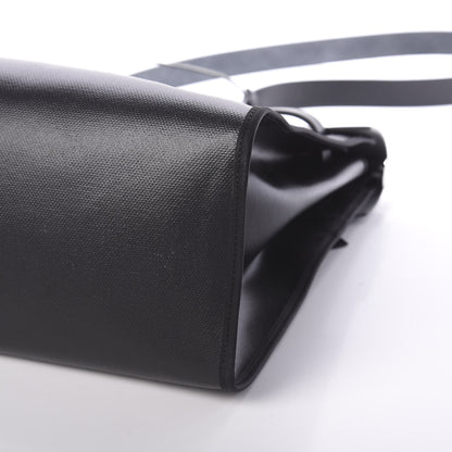 Hermes Toile H Berline Vache Hunter Herbag Zip 39 MM Black Ecru 8 of 8