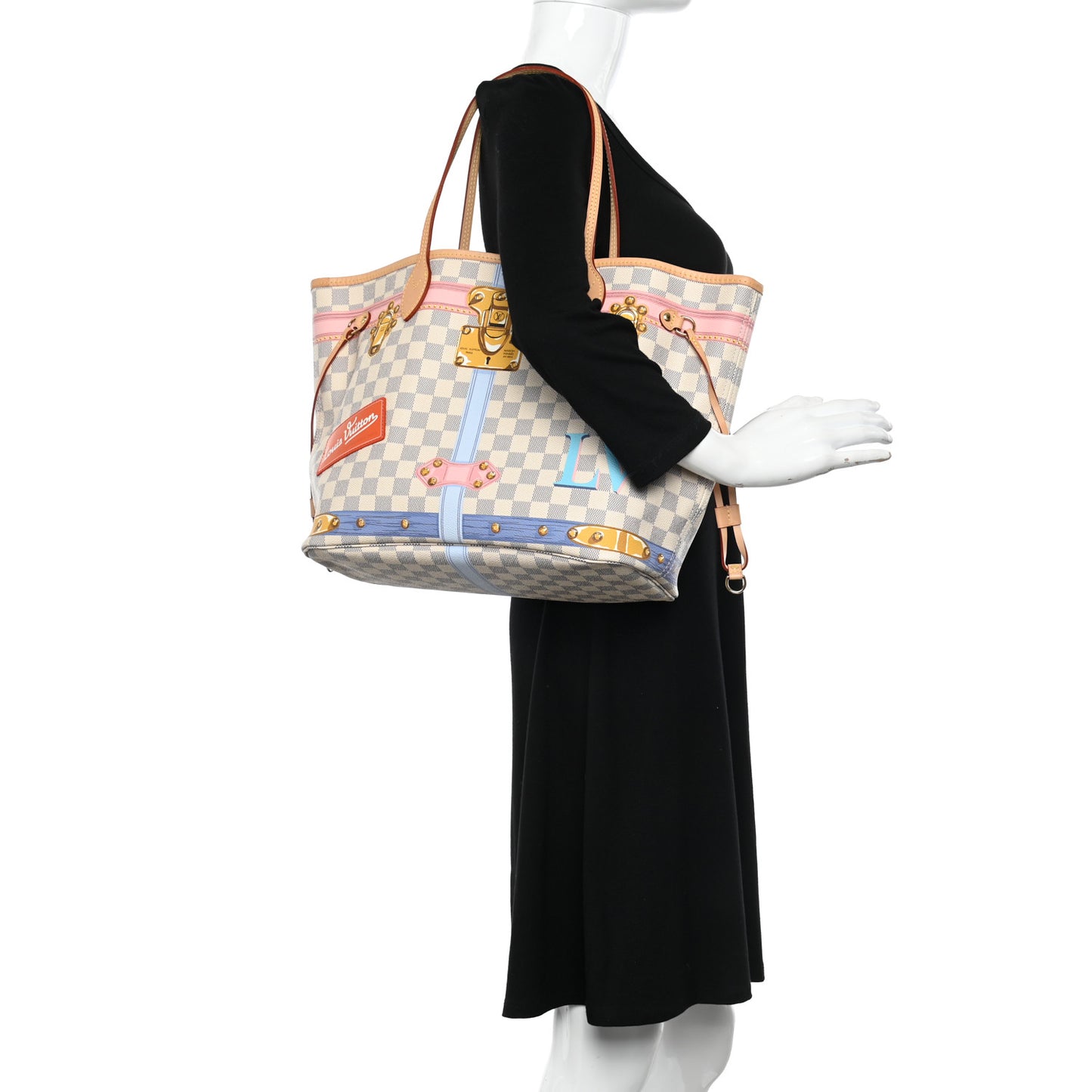 Damier Azur Summer Trunks Neo Neverfull MM