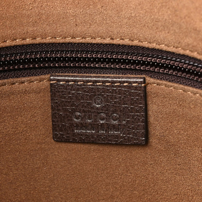 Gucci GG Supreme Monogram Tian Web Medium Flat Messenger Beige Multicolor New Acero 6 of 12