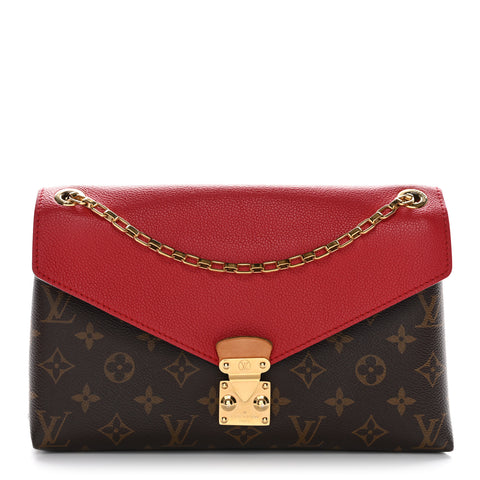 Monogram Pallas Chain Cherry