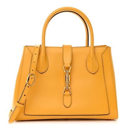 Gucci Boarded Plutone Calfskin Medium Jackie 1961 Tote Crop 2 of 13