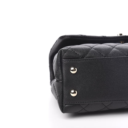 Chanel Caviar Quilted Mini Coco Handle Flap Black 8 of 11