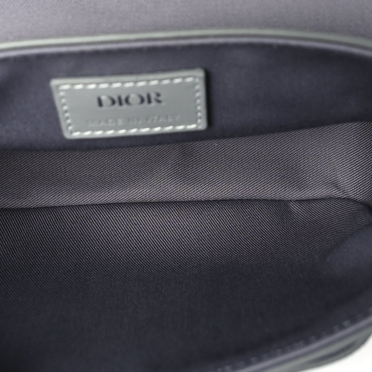 Coated Canvas CD Diamond Mini Hit The Road Bag Grey