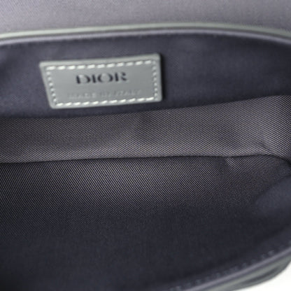 Christian Dior Coated Canvas CD Diamond Mini Hit The Road Bag Grey 4 of 8