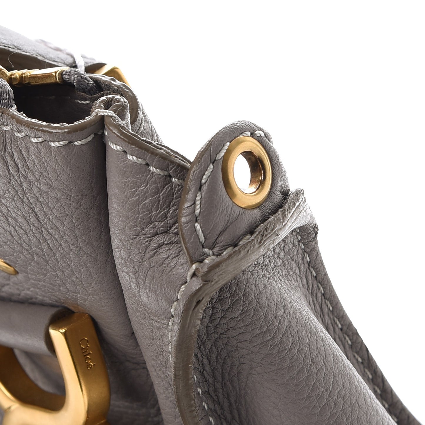 Calfskin Medium Marcie Satchel Cashmere Grey