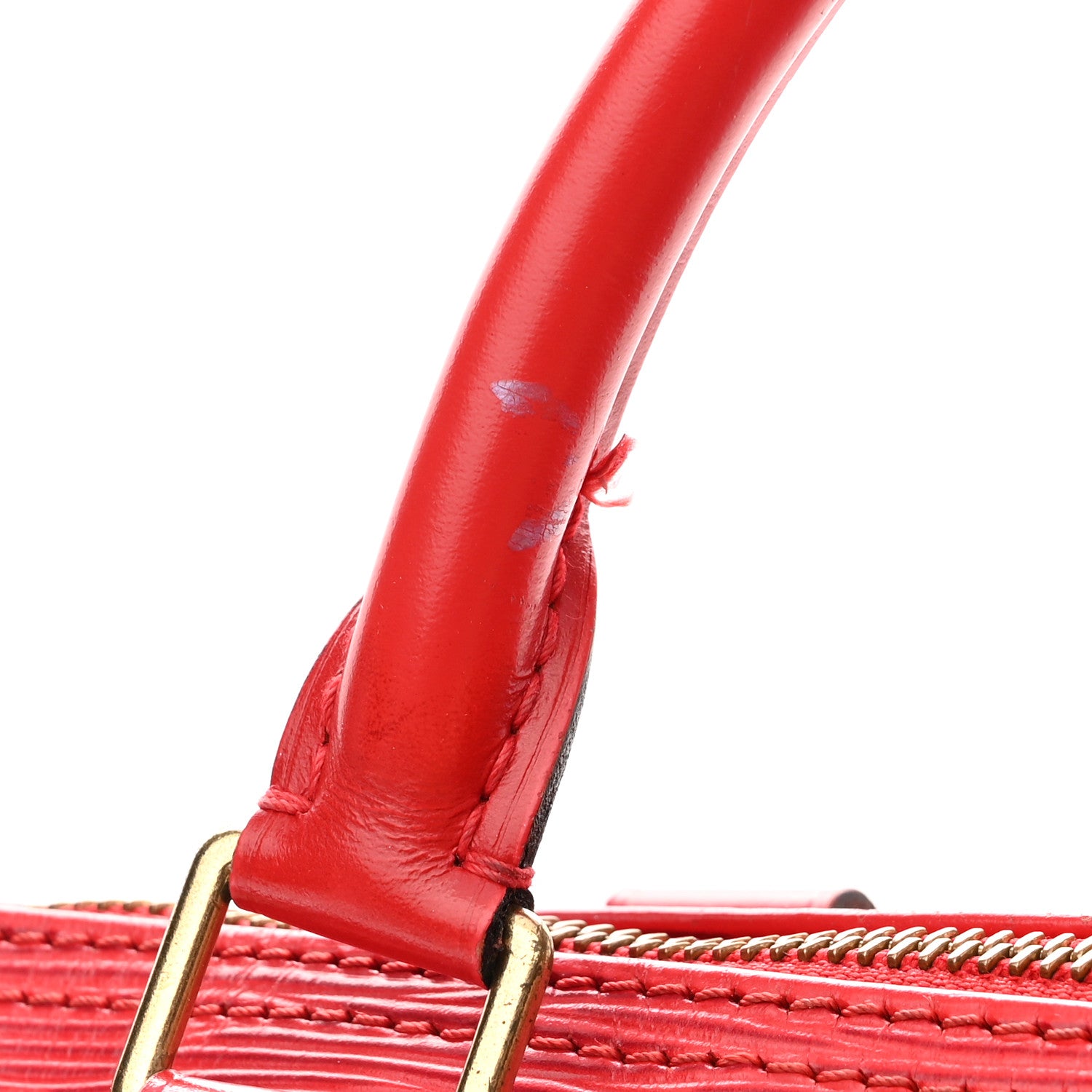 Louis Vuitton Epi Speedy 35 Castillan Red 20 of 21