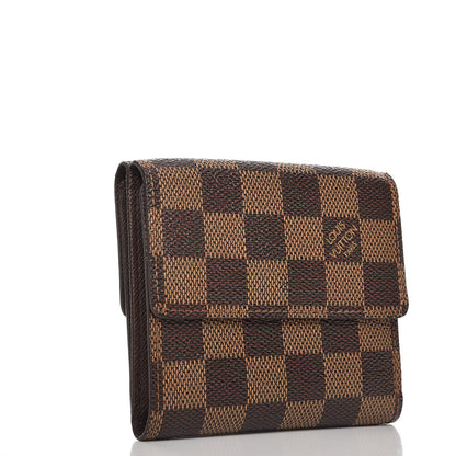 Louis Vuitton Damier Ebene Elise Wallet 3 of 6
