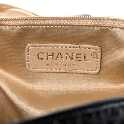 Chanel Vinyl XL Rock and Chain Flap Black 6 of 14