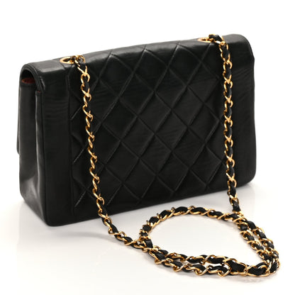 Chanel Lambskin Quilted Medium Single Flap Black 2 of 8