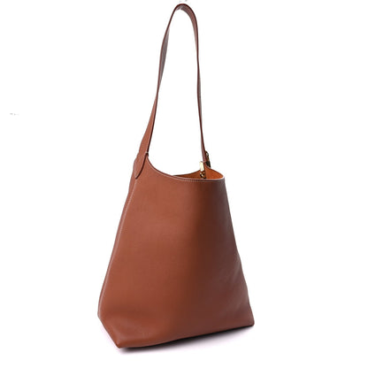 Louis Vuitton Grained Calfskin Low Key Hobo MM Cognac 3 of 9