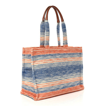 Celine Jacquard Striped Large Cabas Multicolor 2 of 9
