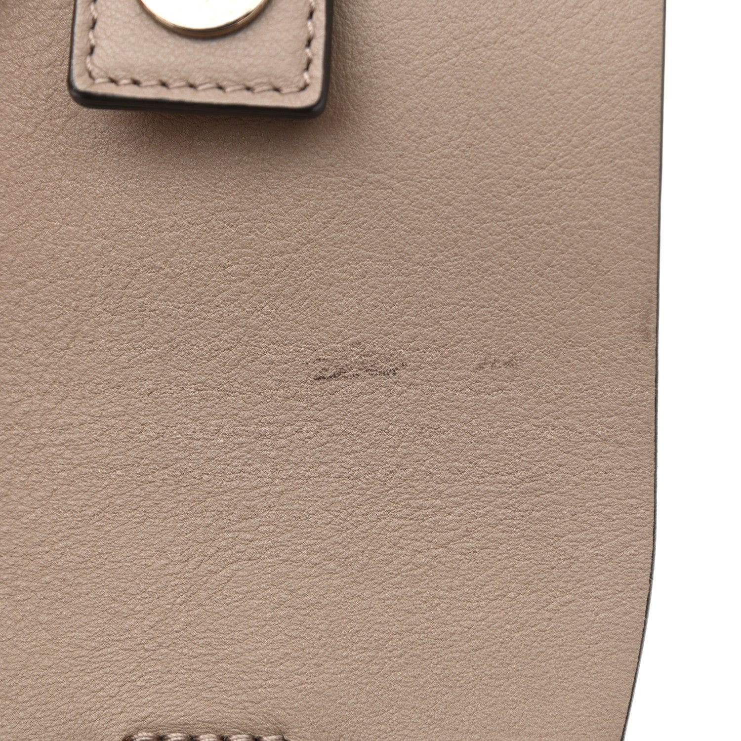 Chloe Suede Calfskin Mini Faye Backpack Motty Grey 11 of 11