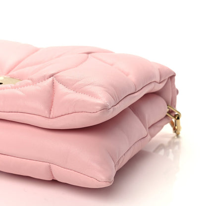 Mulberry Nappa Pillow Quilted Little Softie Bag Powder Rose 10 of 10