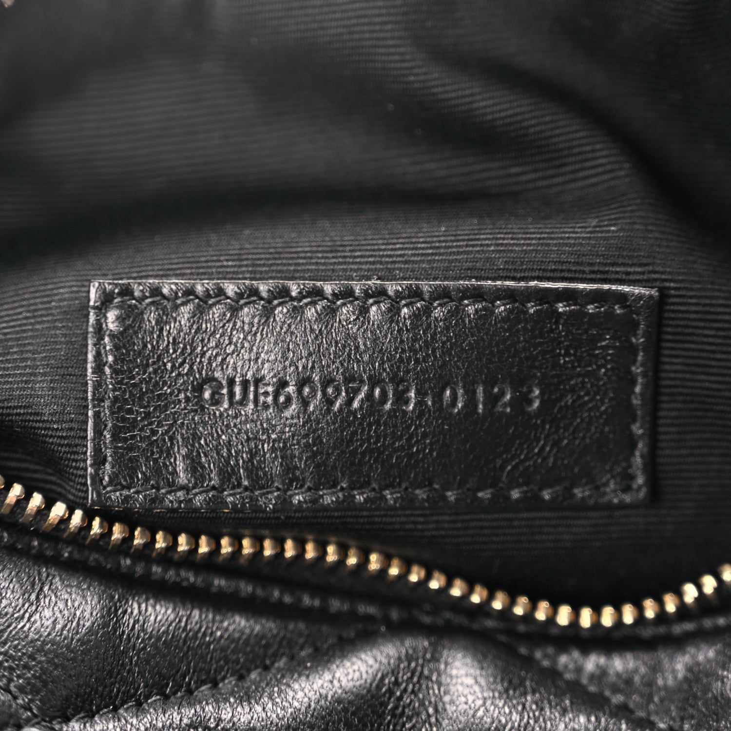 Saint Laurent Lambskin Monogram Mini Sade Tube Bag Black 6 of 9