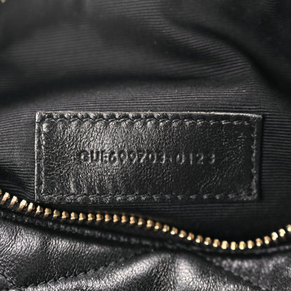 Saint Laurent Lambskin Monogram Mini Sade Tube Bag Black 6 of 9