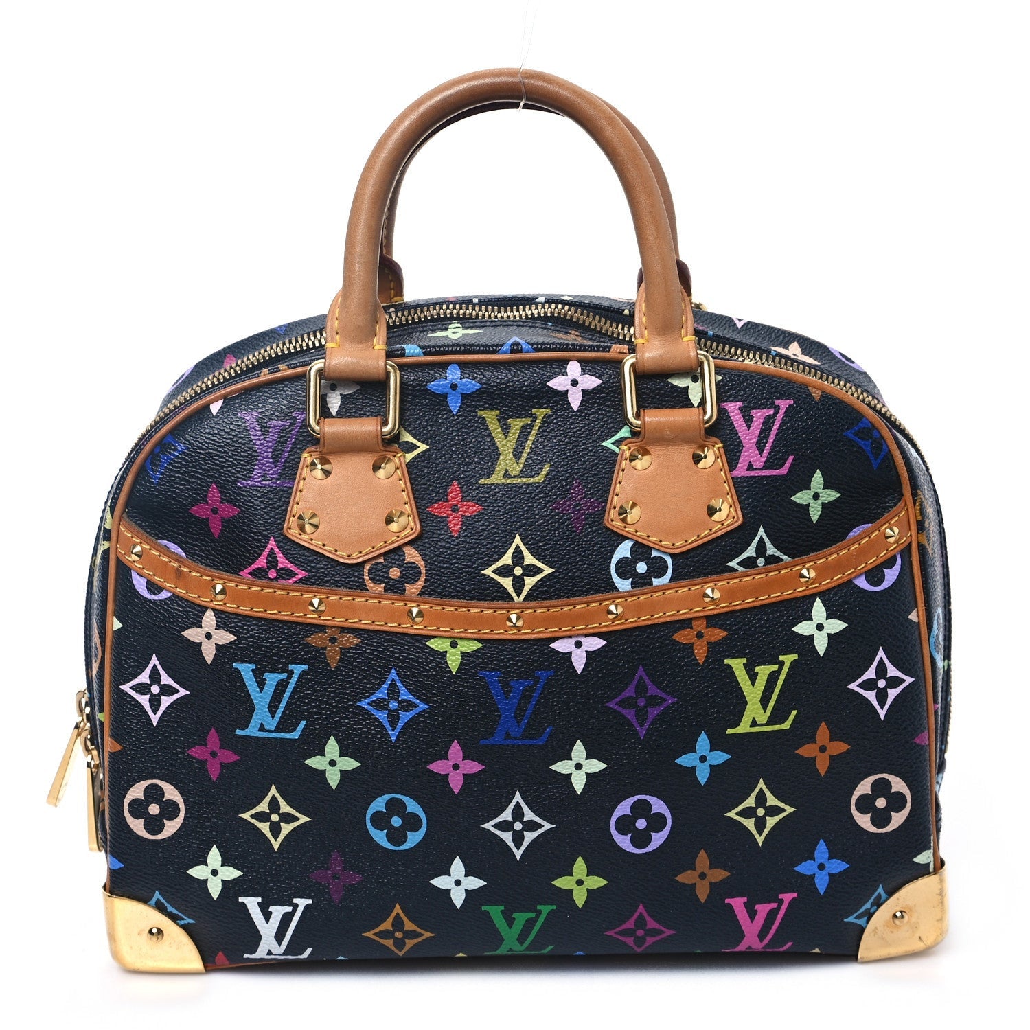 Louis Vuitton Monogram Multicolor Trouville Black 1 of 7