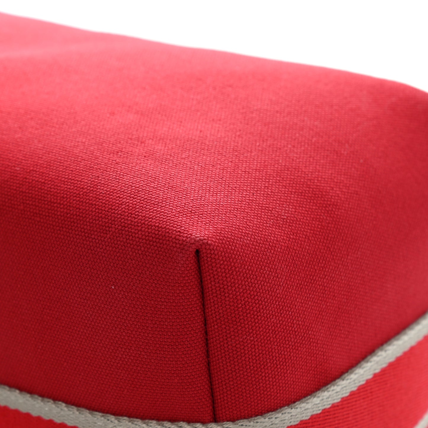 Canvas Large Bride-A-Brac Pouch Rouge