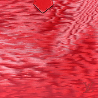 Louis Vuitton Epi Speedy 35  Castillan Red 6 of 8