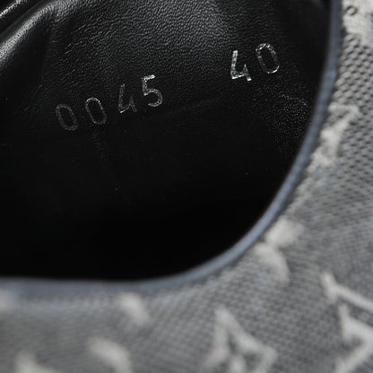 Louis Vuitton Mini Lin Monogram Sneakers 40 Black 12 of 12