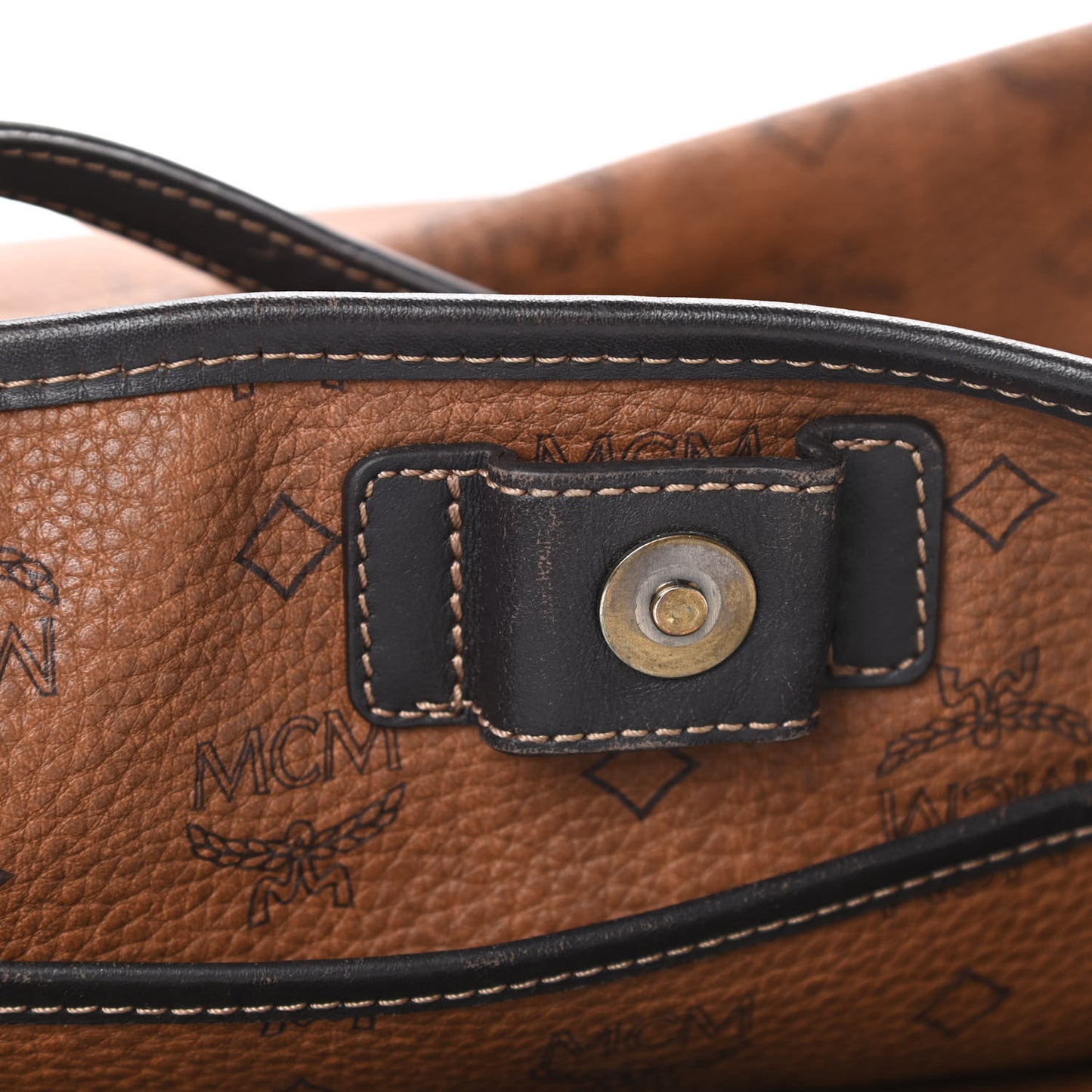 Visetos Shopper Tote Cognac