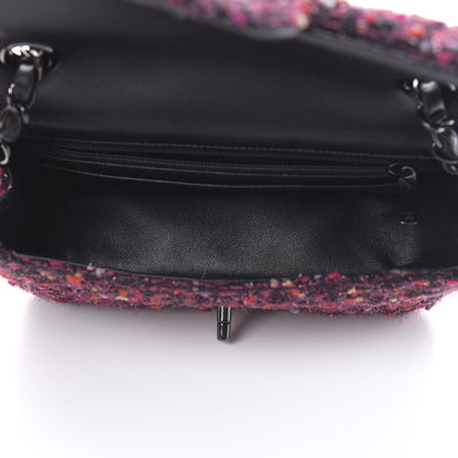 Chanel Tweed Quilted Mini Rectangular Flap 5 of 11