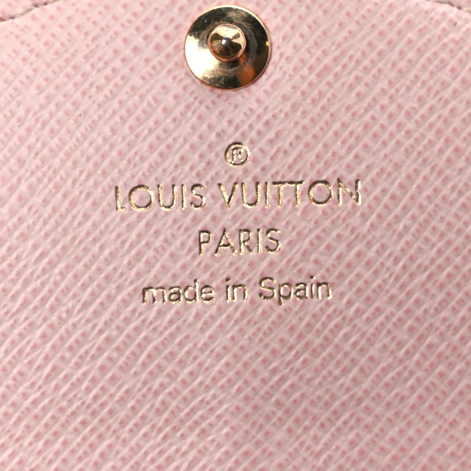 Louis Vuitton Damier Ebene Sarah Wallet NM Rose Ballerine 6 of 7