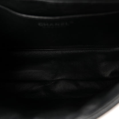 Chanel Caviar Quilted Jumbo Single Flap Black 5 of 10