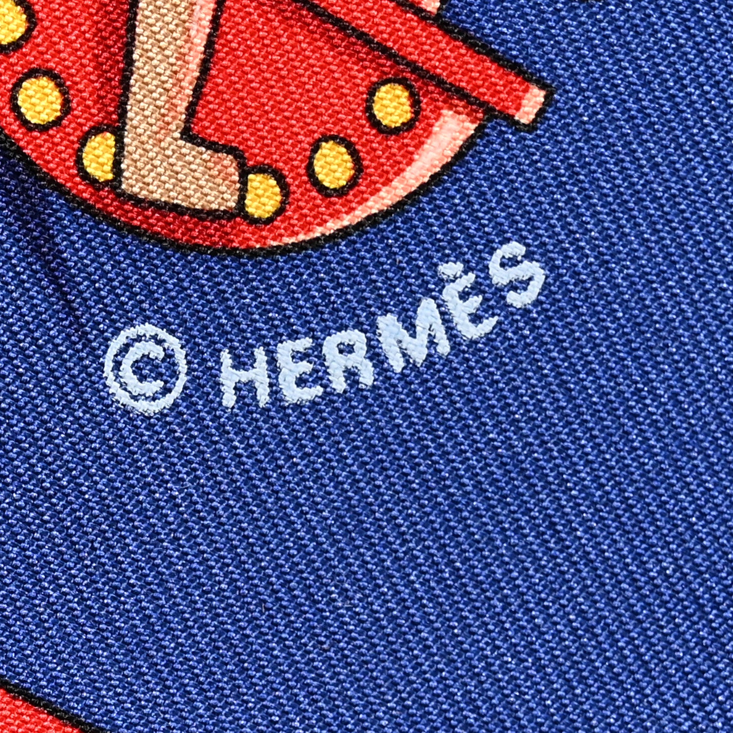 Hermes Silk Raconte Moi le Cheval Scarf 90 4 of 6