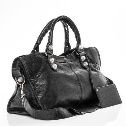 Balenciaga Agneau Giant 21 Silver Hardware Part Time Black 4 of 13