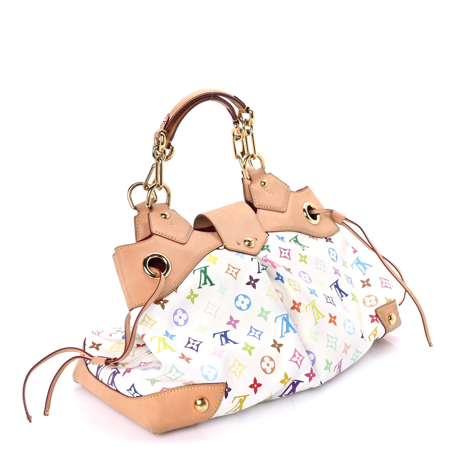 Louis Vuitton Monogram Multicolor Ursula White 3 of 9