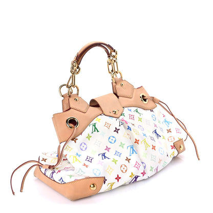 Louis Vuitton Monogram Multicolor Ursula White 3 of 9