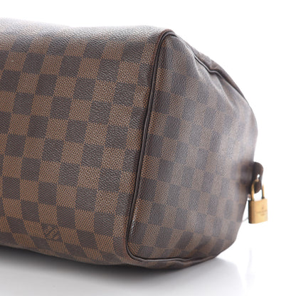 Louis Vuitton Damier Ebene Speedy 35 8 of 9