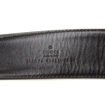 Gucci Monogram Interlocking G Belt 85 34 Off White 3 of 5