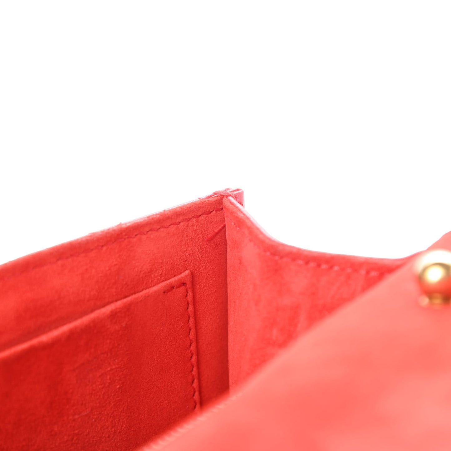 Lambskin Cannage Large Dioraddict Flap Red