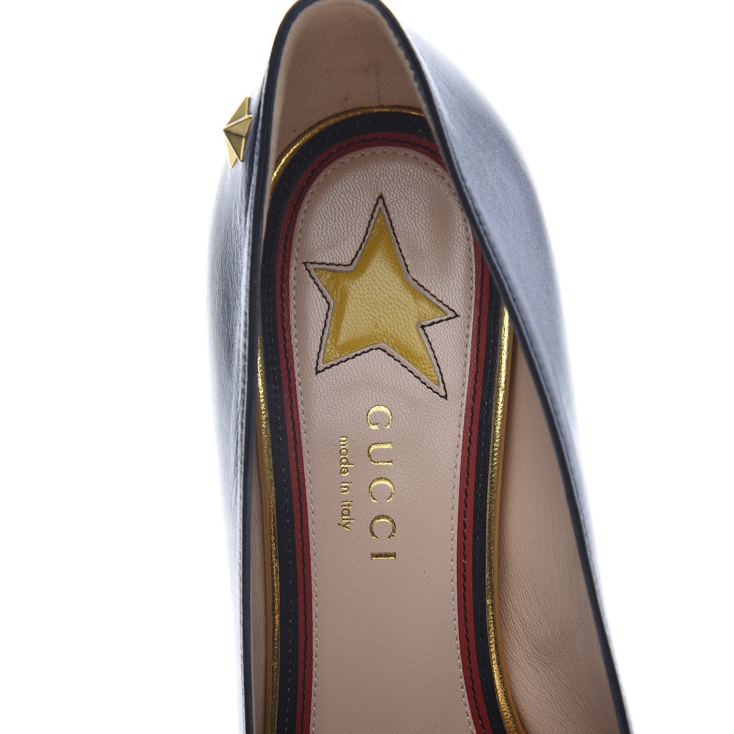 Malaga Kid Web Bow Pumps 38.5 Navy