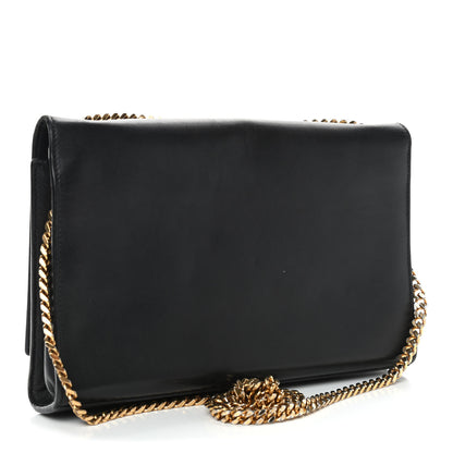 Saint Laurent Smooth Calfskin Medium Classic Monogram Kate Tassel Satchel Black 2 of 8