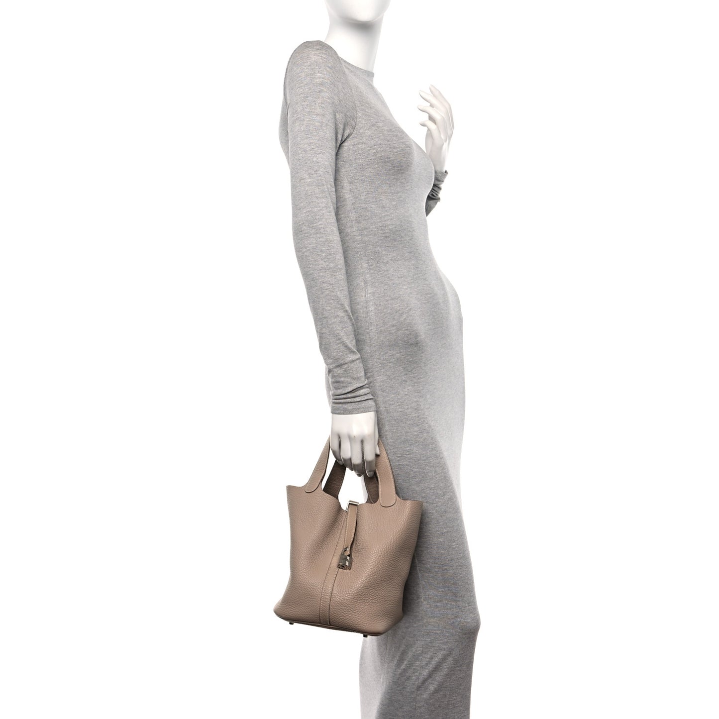 Taurillon Clemence Picotin Lock 22 MM Argile