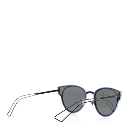 Christian Dior Sculpt Cat Eye Sunglasses Black Blue 4 of 7