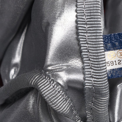 Chanel Nylon Embossed Small Doudoune Backpack Pink Blue White 7 of 9