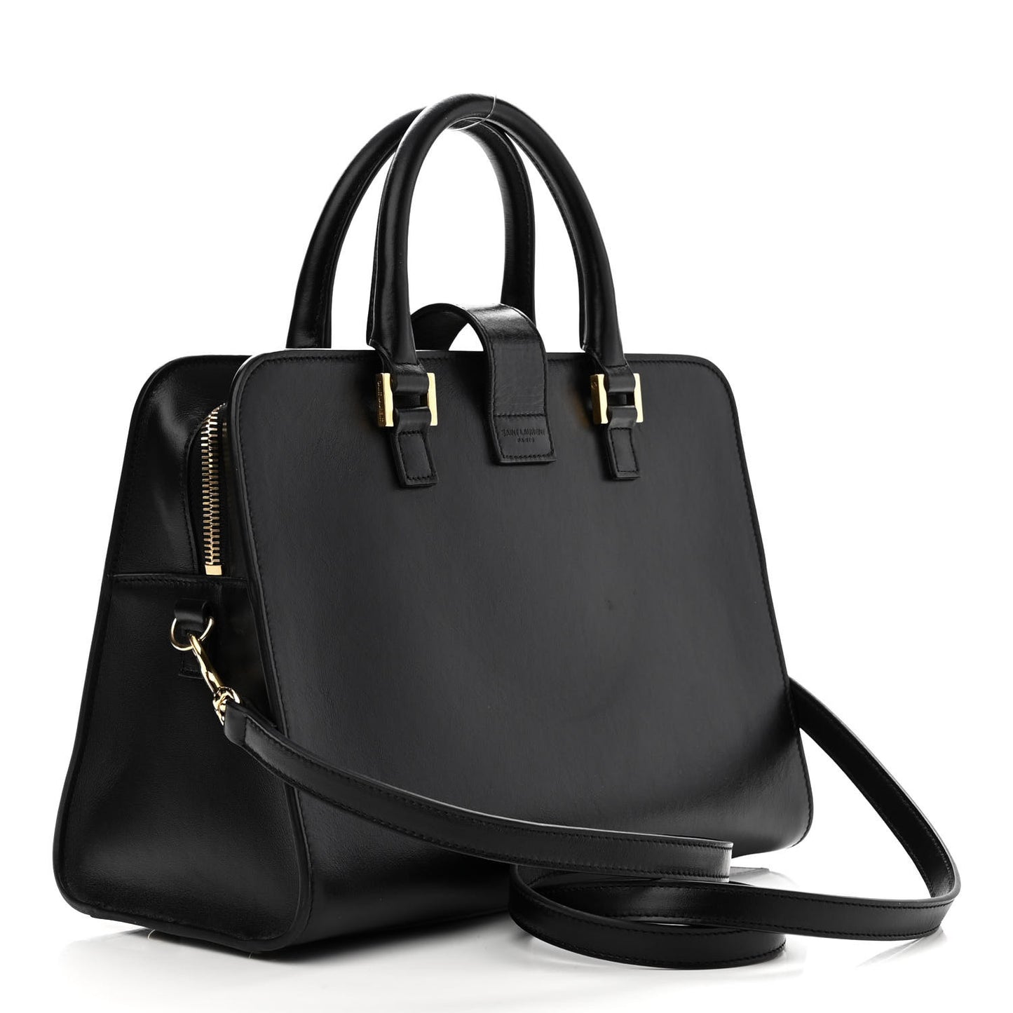 Smooth Calfskin Small Monogram Cabas Black