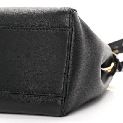 Fendi Nappa Mini Peekaboo Iconic Satchel Black 11 of 11