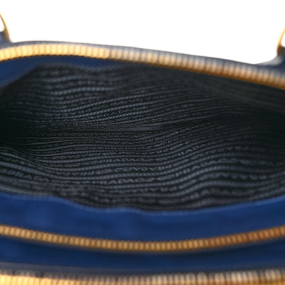 Prada Saffiano Medium Galleria Double Zip Tote Bluette 5 of 11