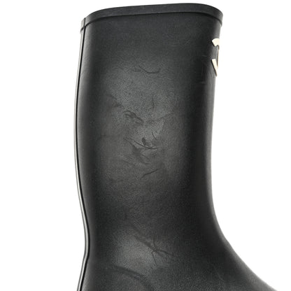 Chanel Caoutchouk CC High Boots 37 Black 15 of 17