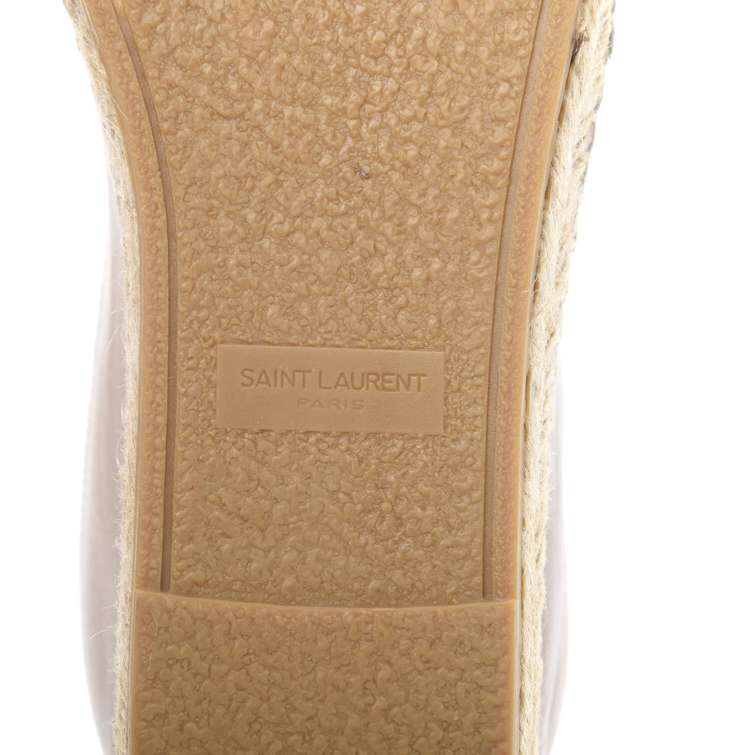 Saint Laurent Nappa Monogram Espadrilles 39 Rose Poudre 8 of 9