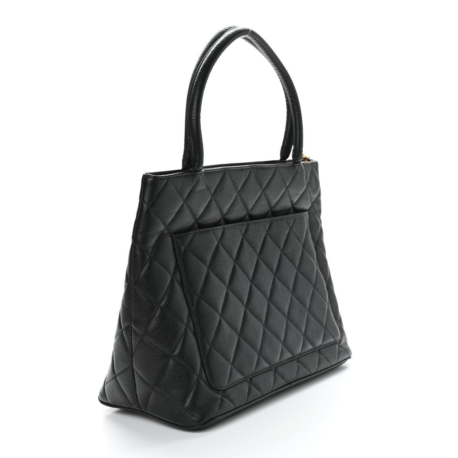 Chanel Caviar Quilted Medallion Tote Black 3 of 11