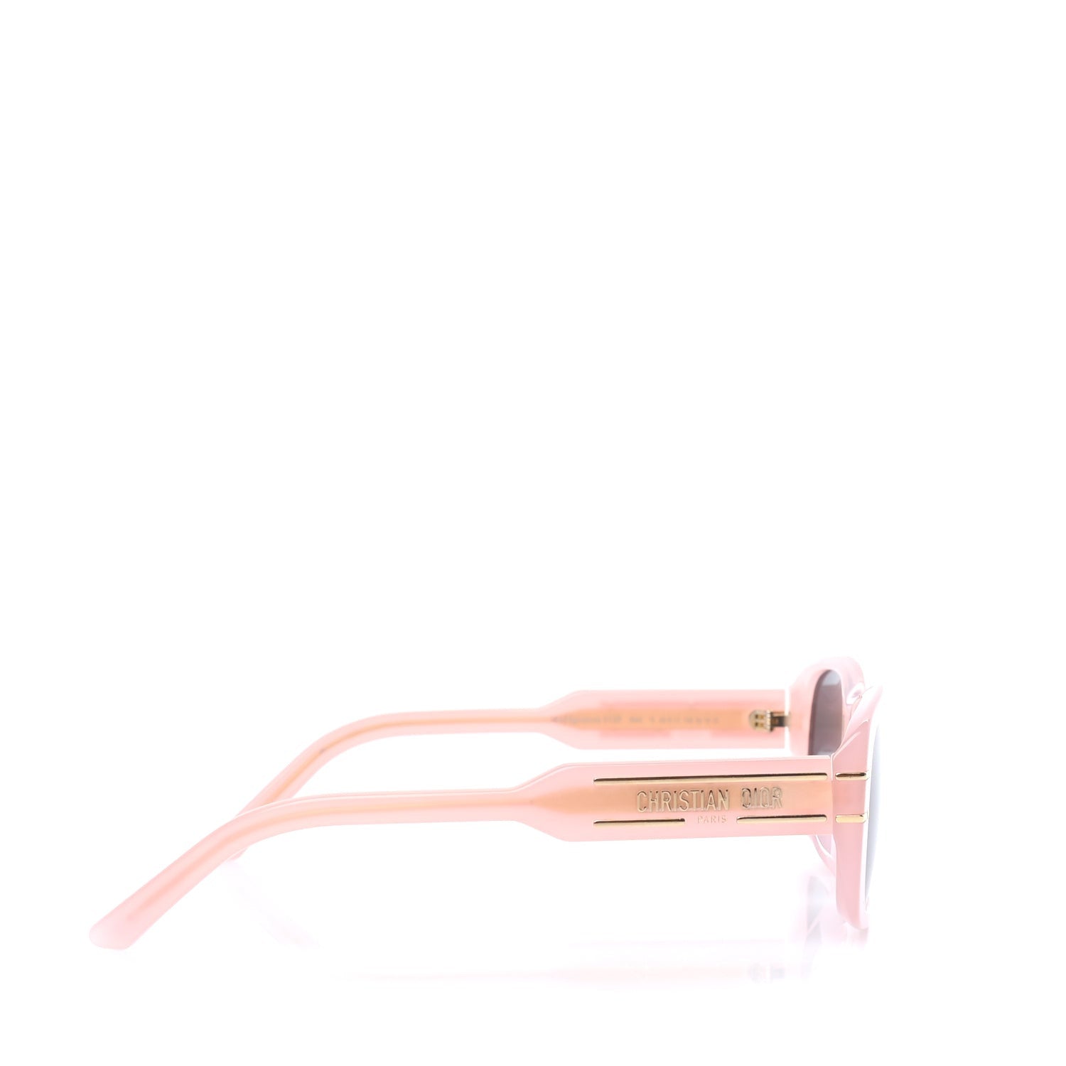 Christian Dior Acetate DiorSignature S12F Rectangle Sunglasses  Pink 3 of 6