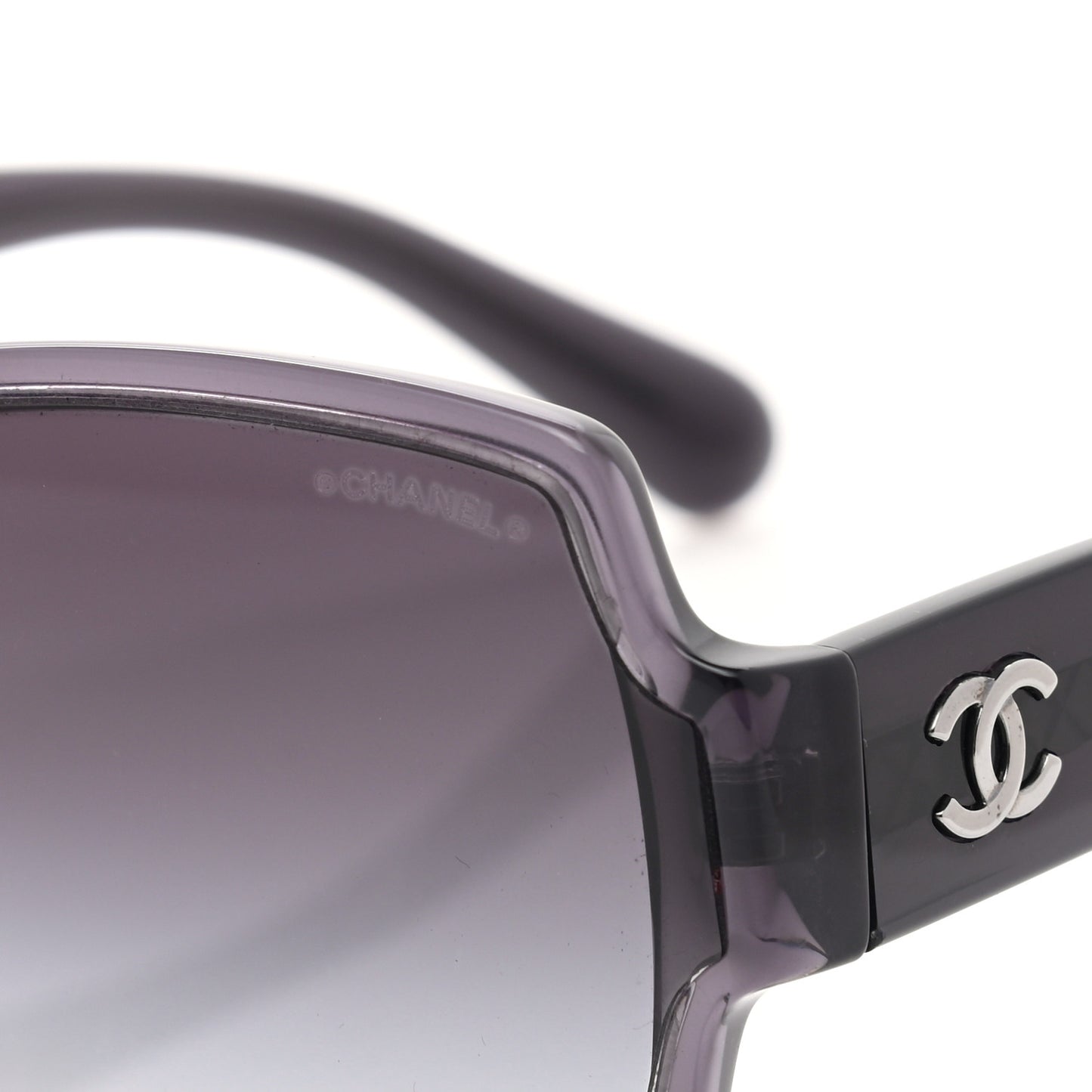 Acetate Square CC Sunglasses 5385 Grey